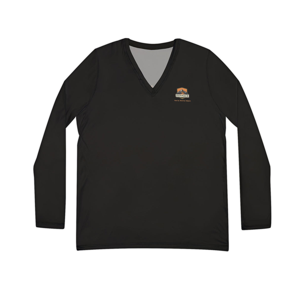 Women's Outpace Long Sleeve V-Neck Shirt