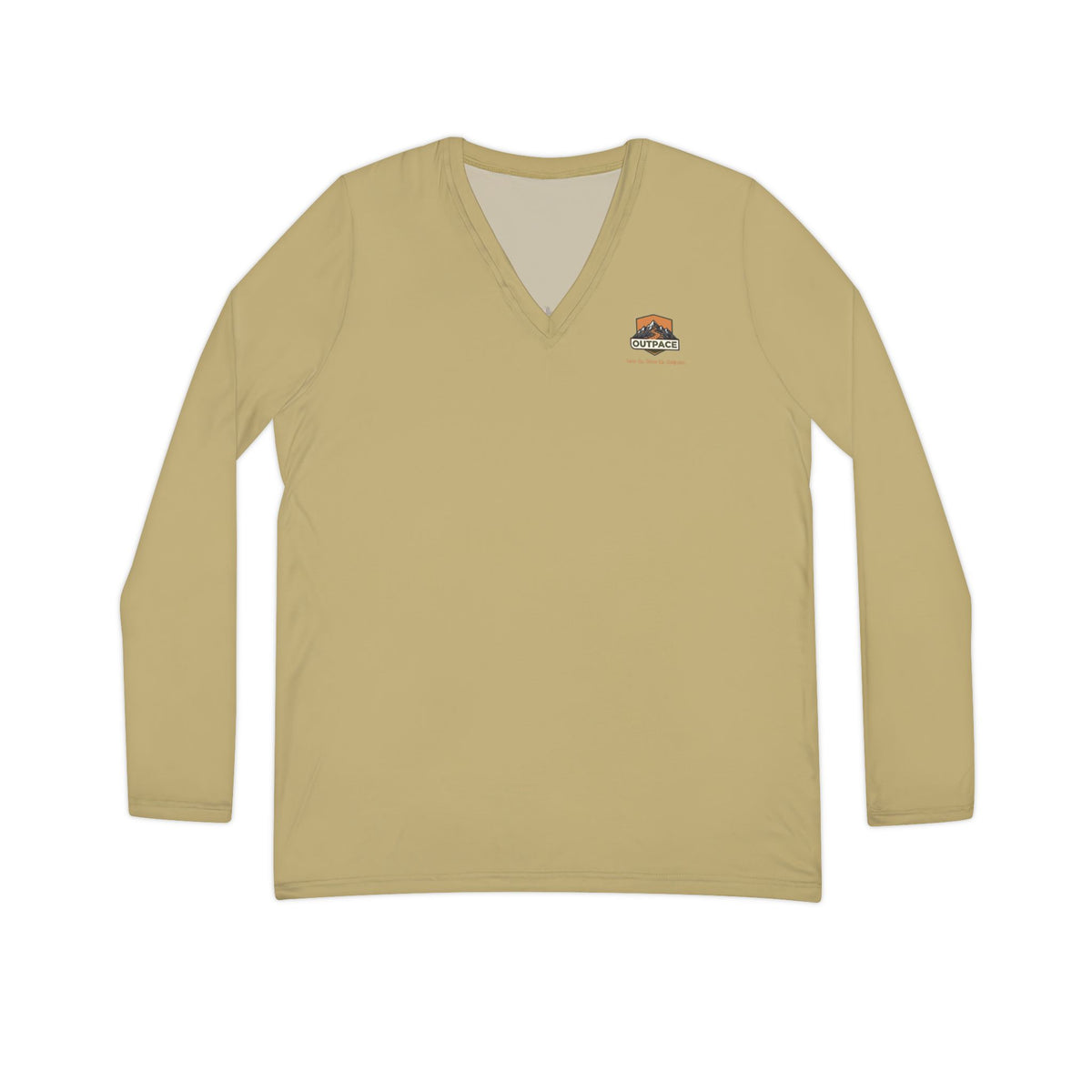 Women's Outpace Long Sleeve V-Neck Shirt
