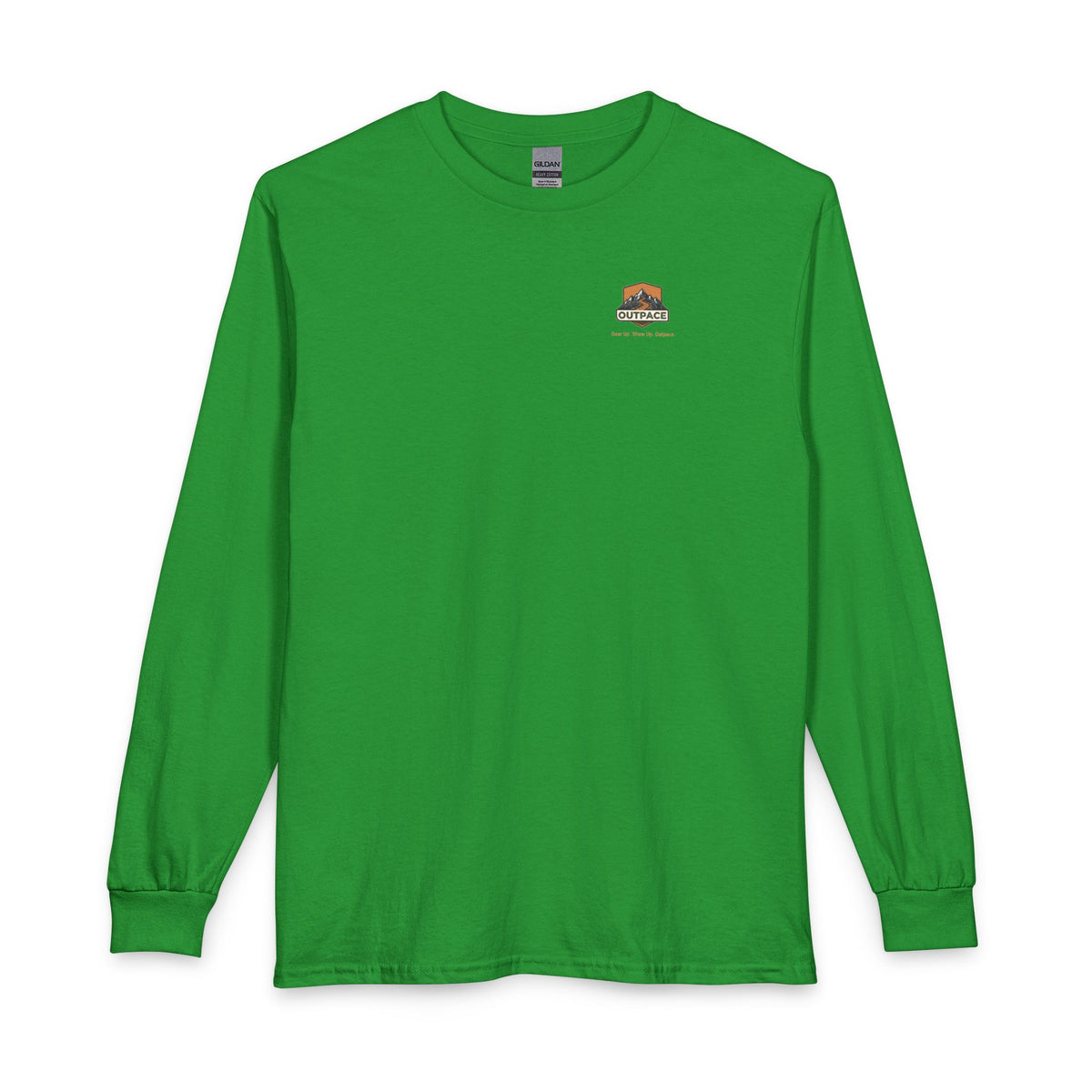 OUTPACE Christian Cross Sunset Long Sleeve T-Shirt