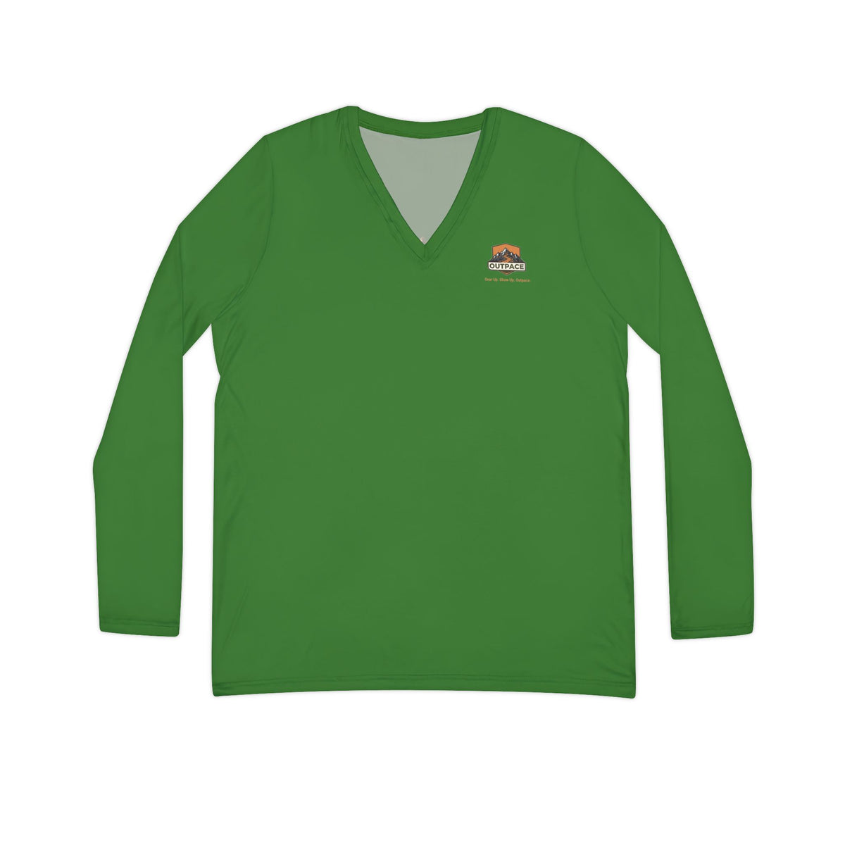 Women's Outpace Long Sleeve V-Neck Shirt