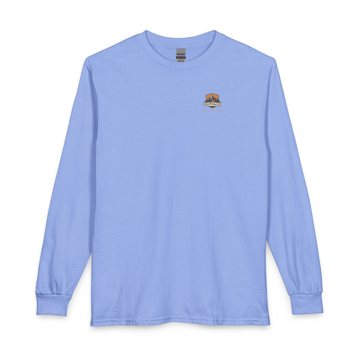 OUTPACE Christian Cross Sunset Long Sleeve T-Shirt