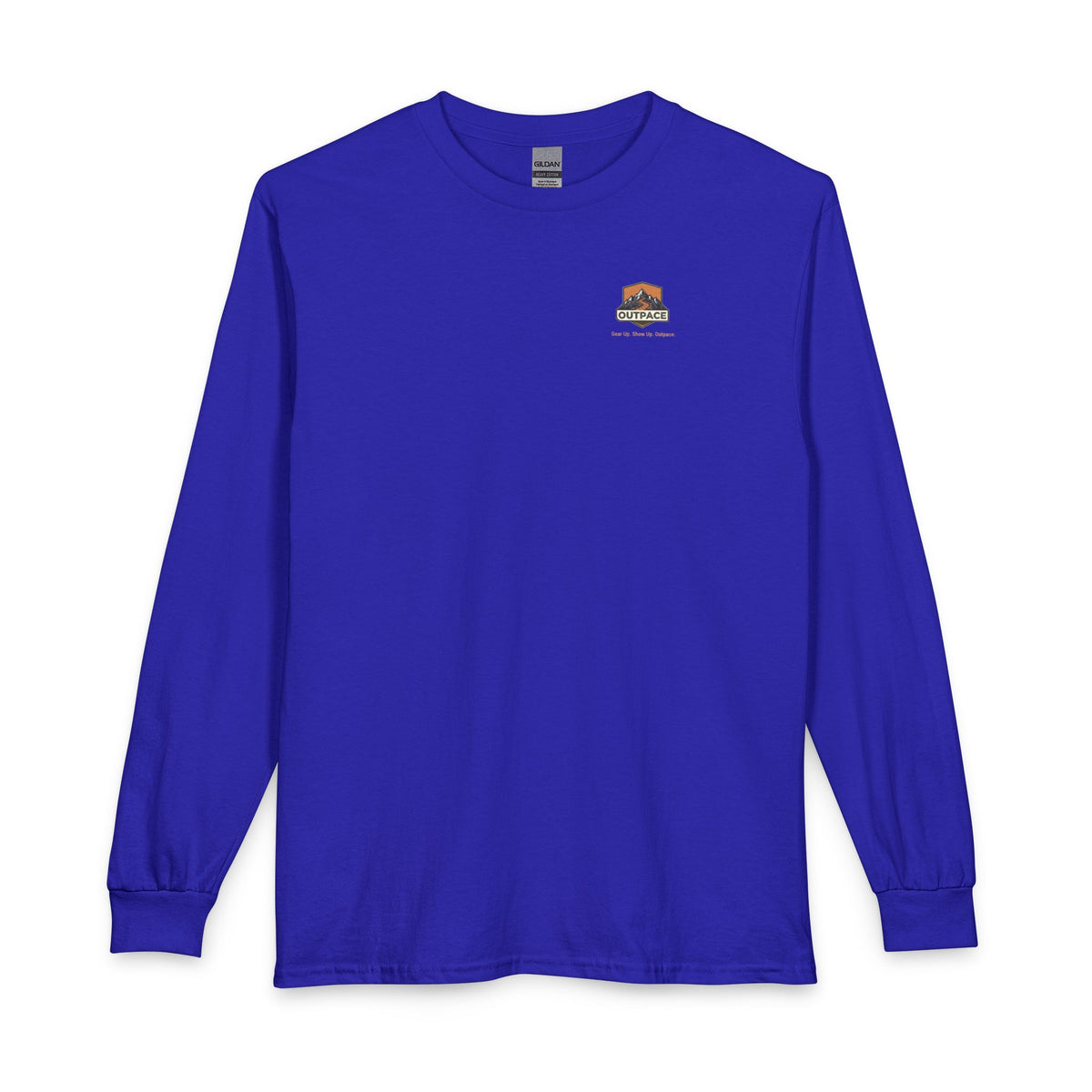 OUTPACE Christian Cross Sunset Long Sleeve T-Shirt