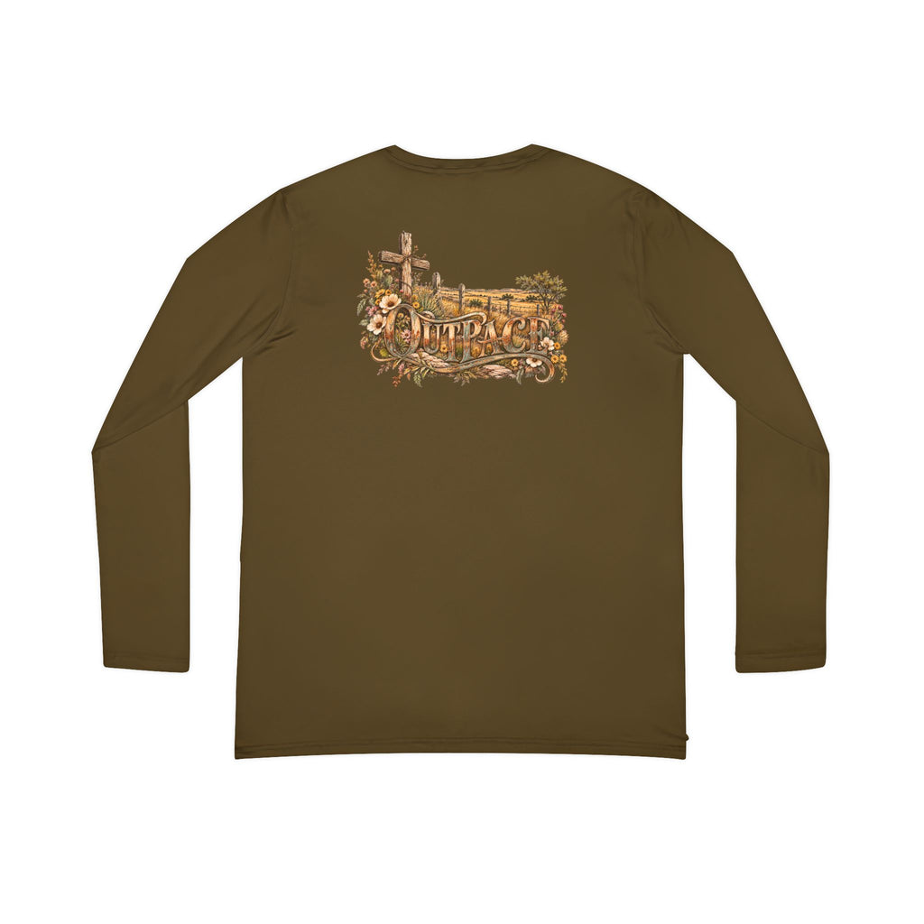 Women's Outpace Long Sleeve V-Neck Shirt