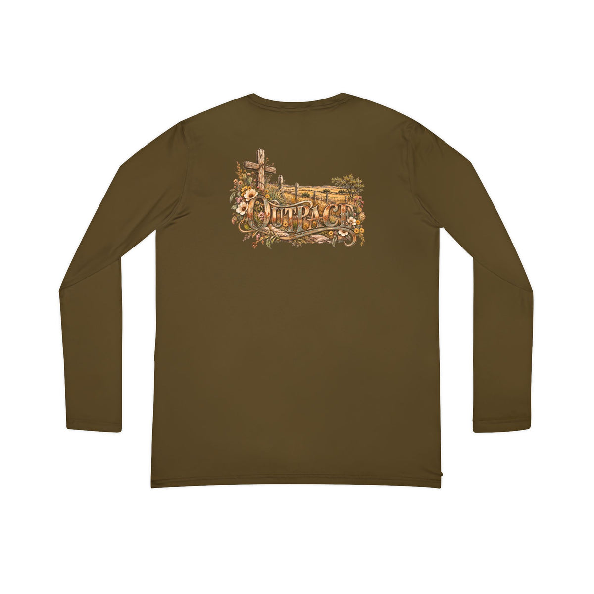 Women's Outpace Long Sleeve V-Neck Shirt