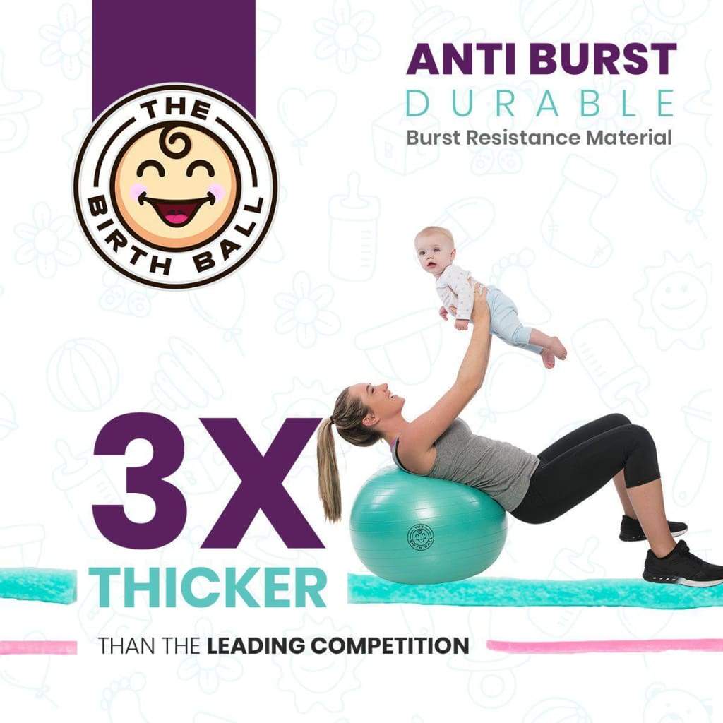 Birthing Ball Kit – Doula & Midwife Recommended for Labor & Pregnancy