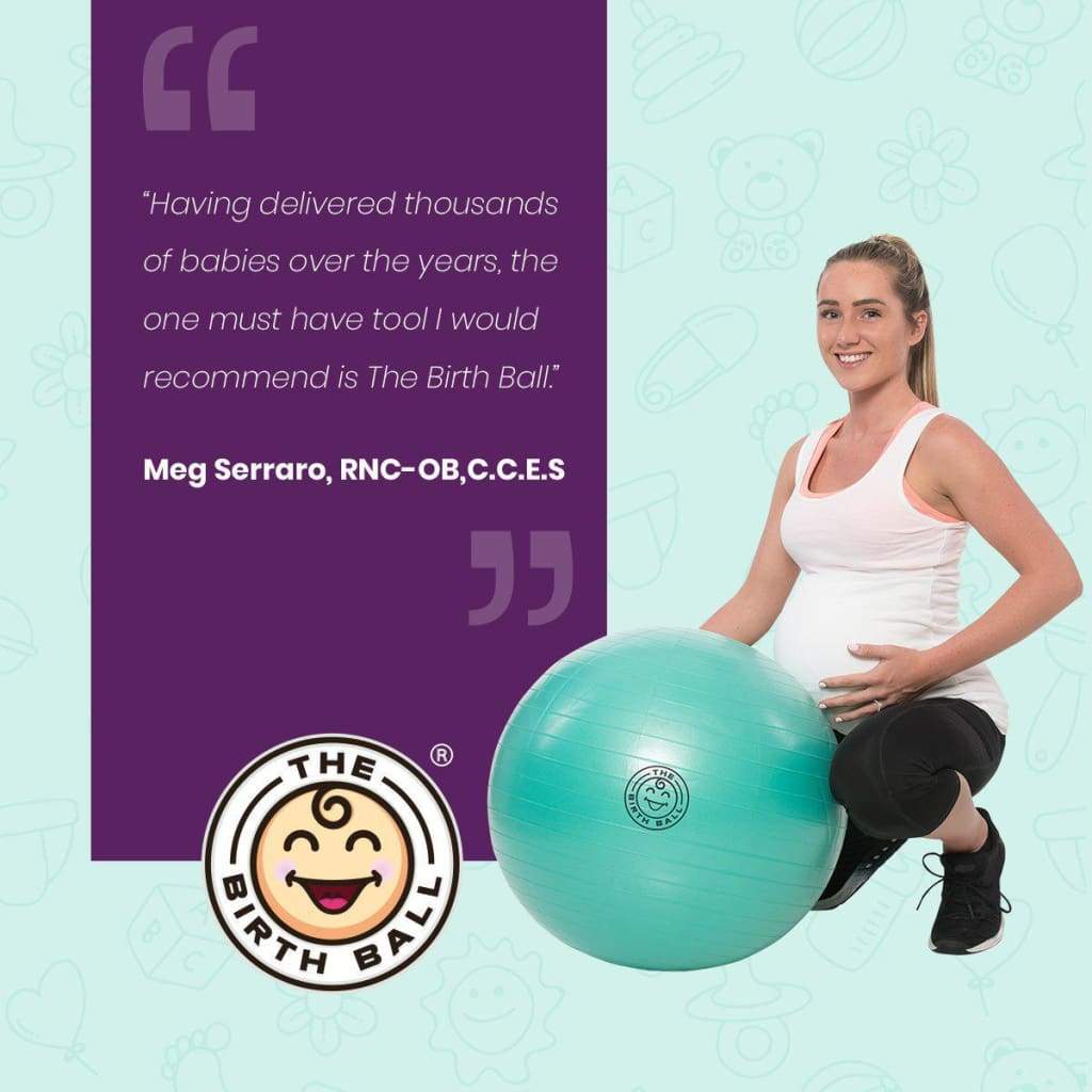 Birthing Ball Kit – Doula & Midwife Recommended for Labor & Pregnancy