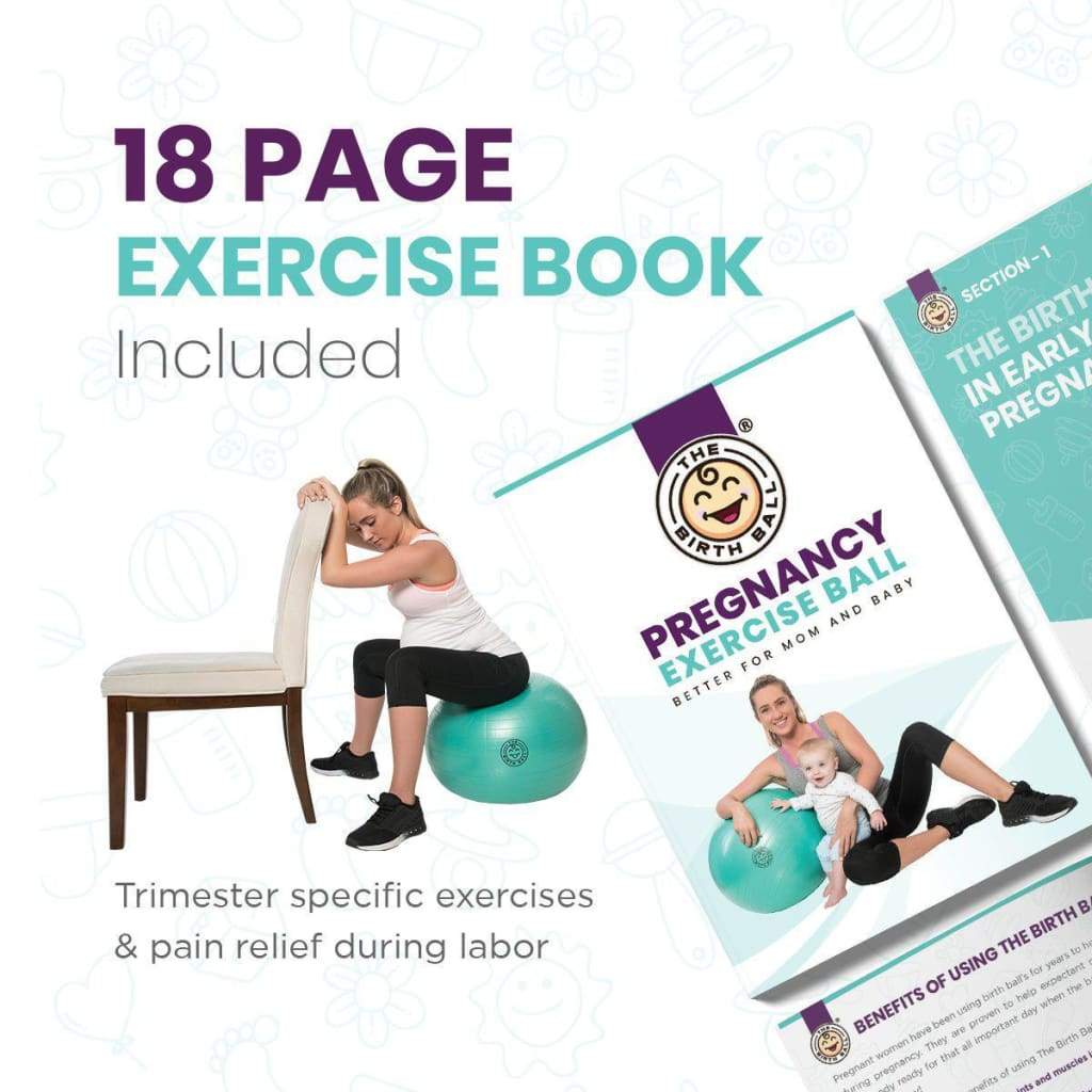 Birthing Ball Kit – Doula & Midwife Recommended for Labor & Pregnancy